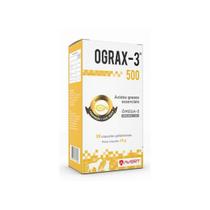 Ograx 500mg Omega 3 Suplemento Para Pelo em Cães e Gatos 30 Cápsulas Avert
