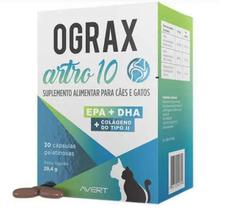 Ograx Artro 10 Suplemento Articular 30 Cápsulas - AVERT