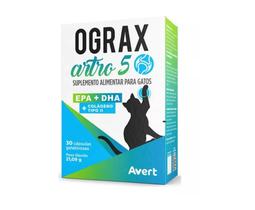 Ograx Artro 5 Gatos - Nutrientes Essenciais até 5kg - Avert