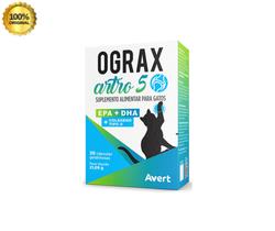 Ograx Artro 5 Suplemento Alimentar para gatos e Cachorro até 5kg - AVERT