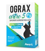 Ograx Artro 5 Suplemento Alimentar Para Gatos E Cão Até 5 Kg