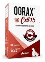Ograx Cell 15 Suplemento Alimentar 30 Cap Omega 3 Avert