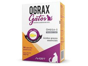 Ograx Gatos - 30 cápsulas - AVERT