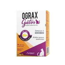 Ograx Gatos Suplemento Alimentar C/30 Cápsulas - Avert