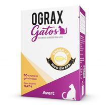 Ograx Gatos Suplemento Ômega 3 Para Gatos 30 Cápsulas Ograx Gatos Suplemento Ômega 3 Para Gatos 30 Cápsulas