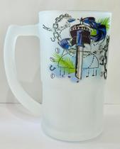 Ogum caneca chopp e bebidas umbanda candomblé 340ml Ogum caneca chopp e bebidas umbanda candomblé 340ml