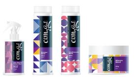 Ohmygod blond shampoo e condicionador e máscara e liso mágico