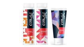 OhMyGod DAY BY DAY SHAMPOO E CONDICIONADOR E LEAVE IN MACADAME