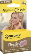 Ohropax Classic Protetor Auricular De Cera 6 Pares 23 Db