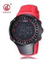 Ohsen Vermelho - Marca New Digital Led Relógio De Pulso