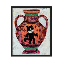Okinawa Japão Vintage Canvas Poster Koi Animais Boa Sorte Arte De Parede Moderna Decoração De Casa