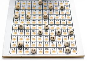 Old Jogo Bingo 100 Bolas Vispora Profissional Grande N3