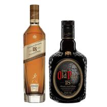 Old Parr 18 Anos 750ml + Johnnie Walker Ultimate 18 anos 750ml