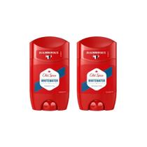 Old Spice Whitewater Desodorante em Bastão para Homens, 50 ml, Fragrância Aquática Fresca de Longa Duração, Proteção contra Odores por 48 Horas, Fórmula Sem Alumínio, Bastão Tamanho Viagem para Controle de Odor Corporal, Kit com 2 Old Spice Whitewater Desodorante em Bastão para Homens, 50 ml, Fragrância Aquática Fresca de Longa Duração, Proteção contra Odores por 48 Horas, Fórmula Sem Alumínio, Bastão Tamanho Viagem para Controle de Odor Corporal, Kit com 2