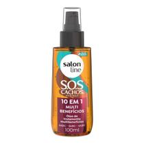 Óleo 10 em 1 Multibenefícios Salon Line Sos Cachos 100ml