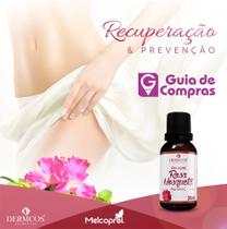 Óleo 100% vegetal Rosa Mosqueta p/ Estrias, Rugas, Cicatrizes - Melcoprol