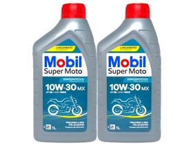Óleo 10w30 Semissintético Mobil Super Moto - 2 Litros