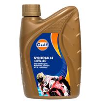 Óleo 10W40 Sintético Syntrac 4T Plus 1 Litro - Gulf Óleo 10W40 Sintético Syntrac 4T Plus 1 Litro - Gulf