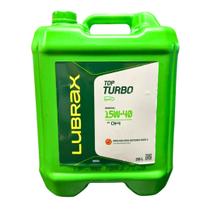 Óleo 15w40 API Ch4 Mineral Lubrax Extra Turbo Galão 20 Lt