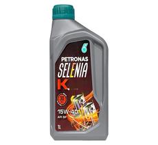 Óleo 15w40 Semi Sintético Selenia API SP - 1 Litro PETRONAS Gasolina Etanol Flex Gnv