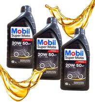 Óleo 20w50 Mobil Mineral Mt 03 Mt 07 Mt 09 3 Litros