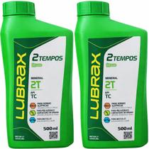 Óleo 2t Dt Sae 30 - Lubrax 500 Ml (2 Unidades)