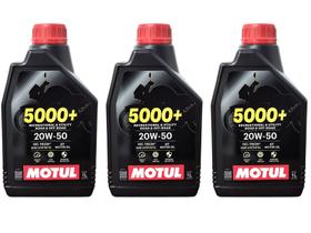 Óleo 5000 20w50 Motul Cb 600f Hornet 2005 Á 2014 3 Litros Óleo 5000 20w50 Motul Cb 600f Hornet 2005 Á 2014 3 Litros
