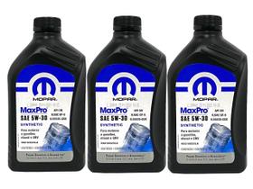 Óleo 5w30 MaxPro Sintético Original Mopar - 3 Litros Óleo 5w30 MaxPro Sintético Original Mopar - 3 Litros