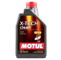 Óleo 5w30 Motul Xtech Clean 100% Sintético