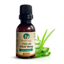 Óleo Aloe vera (babosa) 100% natural - Nutrição capilar, cuidados com a pele, massagem terapêutica