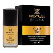 Óleo Argan Cártamo Tratamento Multifuncional 8ml Bio Extratus