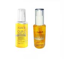 oleo argan ouro oil 60ml ns3 + oleo magic repair 60ml ns3