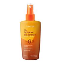 Óleo Ativador Bronze Vai &amp Brilha Fps6 Cenoura Urucum120ml