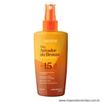 Óleo Ativador de Bronze Labotrat Vai & Brilha 120ml FPS 15 Cenoura e Urucum Óleo Ativador de Bronze Labotrat Vai & Brilha 120ml FPS 15 Cenoura e Urucum