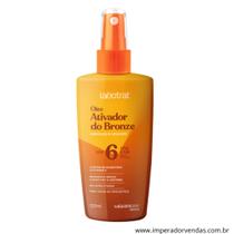 Óleo Ativador de Bronze Labotrat Vai & Brilha 120ml FPS 6 Cenoura e Urucum
