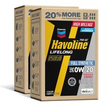 Óleo Automotivo Havoline PRO-DS 5W-20 Sintético Completo 5,7L x2 Óleo Automotivo Havoline PRO-DS 5W-20 Sintético Completo 5,7L x2
