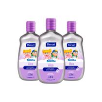 Óleo Baruel Turma da Xuxinha Amêndoas e Vitamina E Dermatologicamente Testado 120ml (Kit com 3)