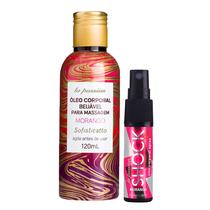 Óleo Beijável Morango + Óleo Spray Shock Plus Morango Óleo Beijável Morango + Óleo Spray Shock Plus Morango