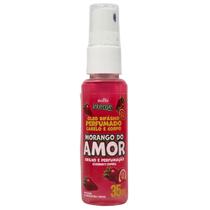 Óleo Bifásico Perfumado Cabelo e Corpo Morango do Amor Vegano Intense Griffus 35ml