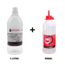 Óleo Branco Maquina costura + Silicone Aviamento linhas fio