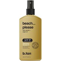 Óleo bronzeador b.tan Beach Please SPF 7 236mL com Marula e Argan