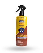 Óleo Bronzeador Gold FPS 06 120ml Bronzeado Natural e Protegido