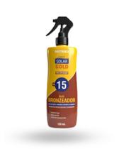 Óleo Bronzeador Gold FPS 15 120ml Bronzeado Rápido e Hidratante