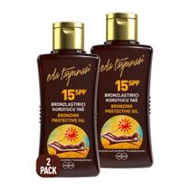 Óleo Bronzeador Protetor Eda Taşpınar FPS 15 2x50 ml Óleo Bronzeador Protetor Eda Taşpınar FPS 15 2x50 ml
