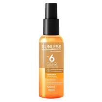 Óleo Bronzeador Sunless Cenoura Fps 6 - 120Ml