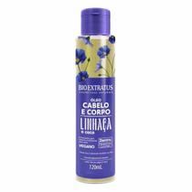 Óleo Cabelo e Corpo Linhaça e Coco 120ml - Bio Extratus Óleo Cabelo e Corpo Linhaça e Coco 120ml - Bio Extratus