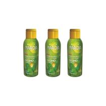 Oleo Cabelo E Corpo Marcia 90Ml Ricino-Kit C/3Un