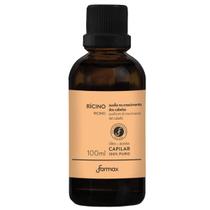 Oleo capilar 100% ricino puro 100ml farmax