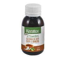 Óleo Capilar Bomba Vitaminas Babosa - Castanha da Índia - Coco Keratex 60ML