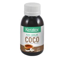 Óleo Capilar Coco Fortalecimento - Hidratação - Nutrição - Keratex 60ML